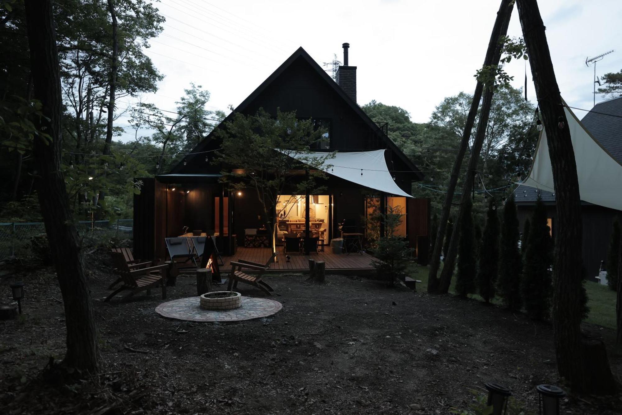 Sauna Forest Cabin 軽井沢 御代田　Mori-Asobi Oiwake Exterior foto