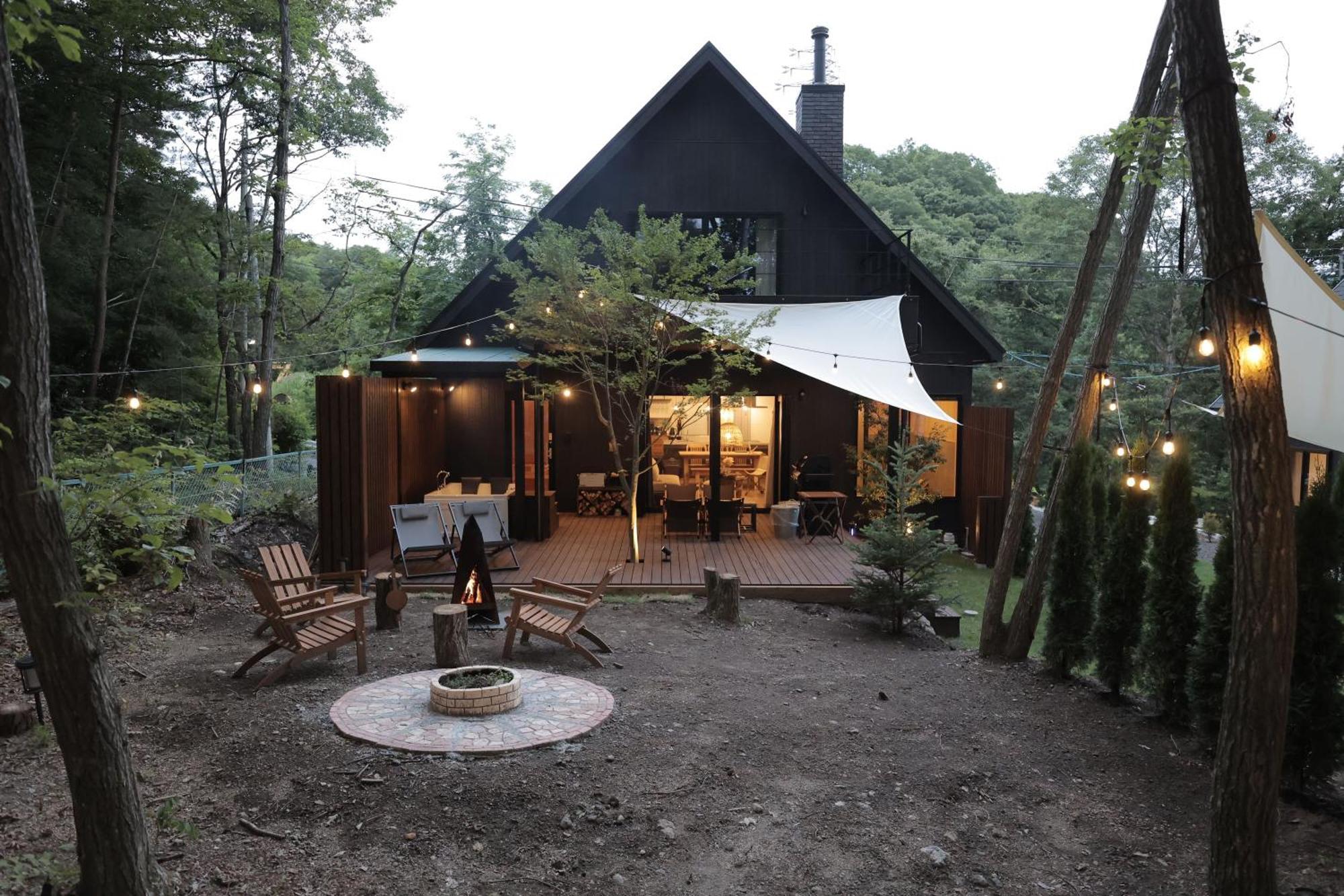 Sauna Forest Cabin 軽井沢 御代田　Mori-Asobi Oiwake Exterior foto