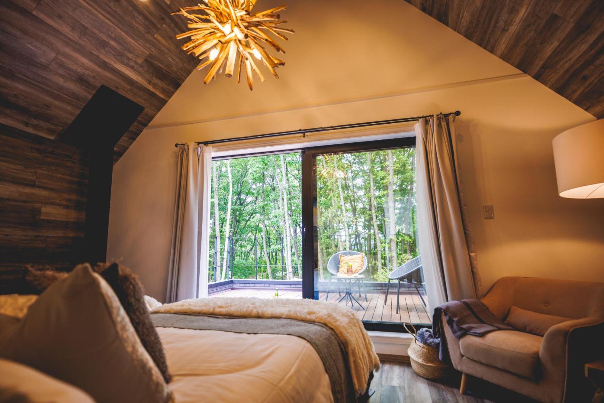 Sauna Forest Cabin 軽井沢 御代田　Mori-Asobi Oiwake Exterior foto