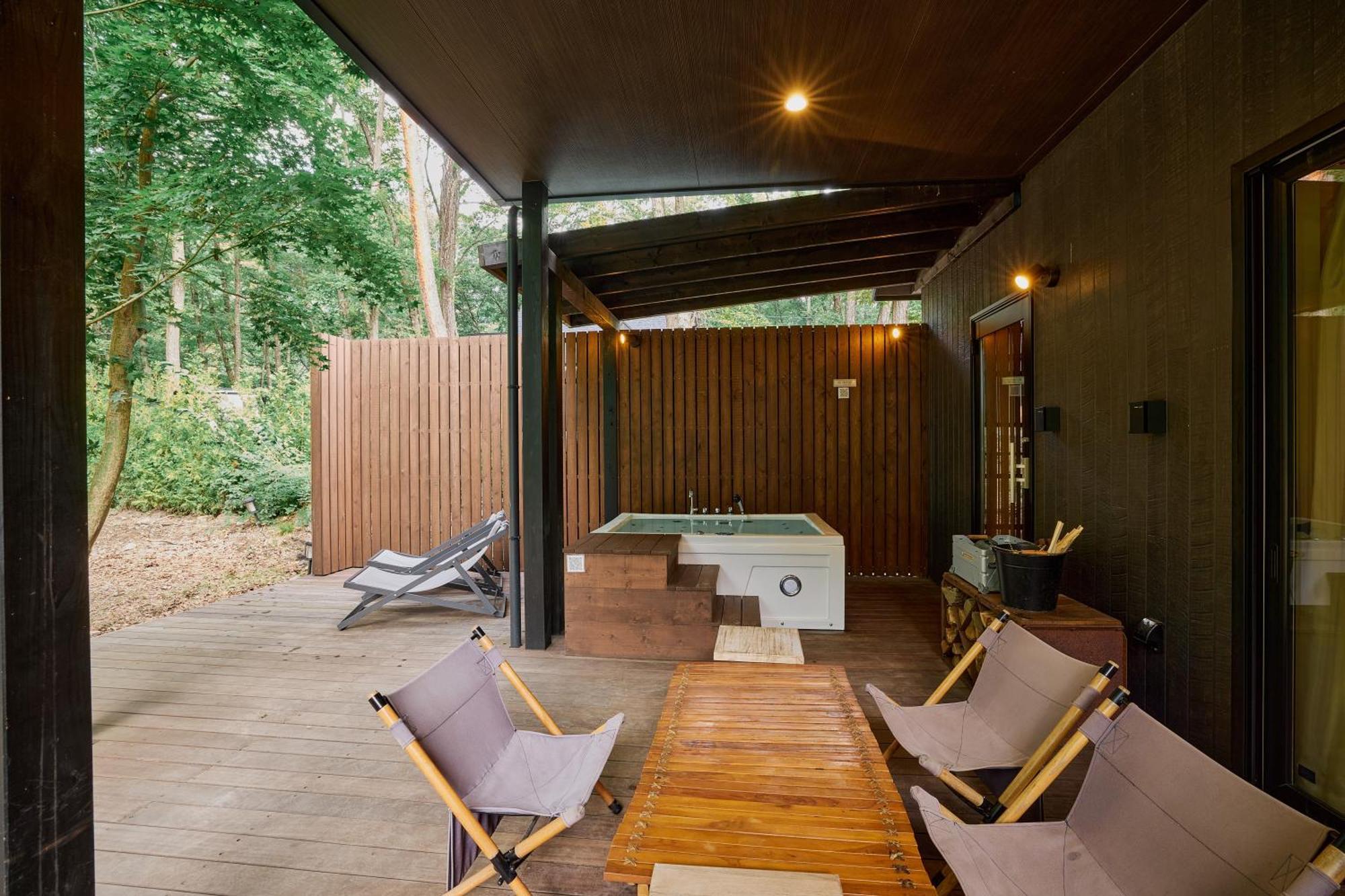 Sauna Forest Cabin 軽井沢 御代田　Mori-Asobi Oiwake Exterior foto